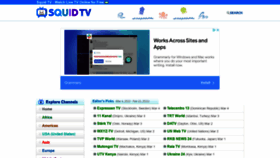 What Squidtv.net website looked like in 2022 (2 years ago)