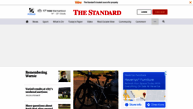 What Standard.net.au website looked like in 2022 (2 years ago)