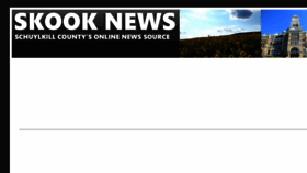 What Skooknews.com website looked like in 2022 (2 years ago)