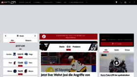 What Sport.ch website looked like in 2022 (2 years ago)
