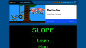 What Slopeunblocked.online website looked like in 2022 (2 years ago)