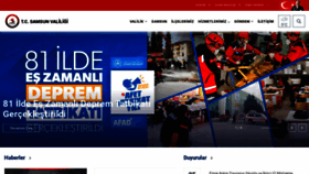 What Samsun.gov.tr website looked like in 2022 (4 years ago)