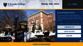 What Sjcny.edu website looked like in 2022 (2 years ago)