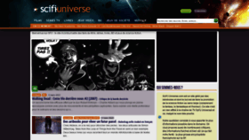 What Scifi-universe.com website looked like in 2022 (2 years ago)