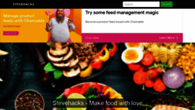 What Stevehacks.com website looked like in 2022 (2 years ago)