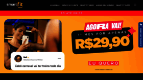 What Smartfit.com.br website looked like in 2022 (2 years ago)