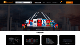What Sitesupply.in website looked like in 2022 (3 years ago)