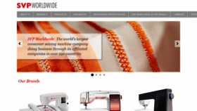 What Svpworldwide.com website looked like in 2022 (3 years ago)
