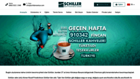 What Schillerturkiye.com website looked like in 2022 (2 years ago)