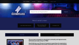 What Showtix4u.com website looked like in 2022 (2 years ago)
