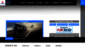 What Suzukimotorcycle.co.in website looked like in 2022 (3 years ago)