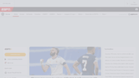 What Soccernet.com website looked like in 2022 (2 years ago)