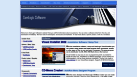 What Samlogic.net website looked like in 2022 (3 years ago)