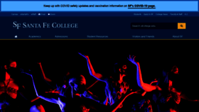 What Sfcollege.edu website looked like in 2022 (2 years ago)
