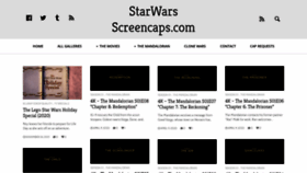 What Starwarsscreencaps.com website looked like in 2022 (2 years ago)