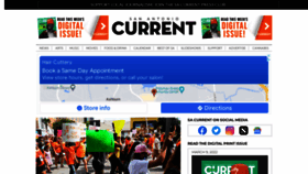 What Sacurrent.com website looked like in 2022 (2 years ago)