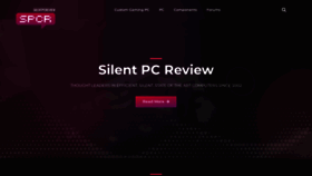 What Silentpcreview.com website looked like in 2022 (2 years ago)