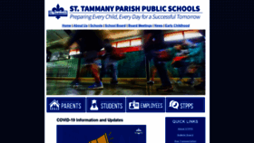 What Stpsb.org website looked like in 2022 (2 years ago)