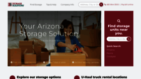 What Storage-solutions.org website looked like in 2022 (2 years ago)