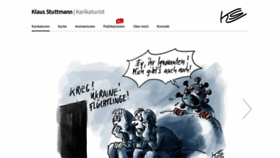 What Stuttmann-karikaturen.de website looked like in 2022 (2 years ago)