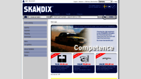 What Skandix.de website looked like in 2022 (2 years ago)