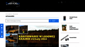 What Swiatkarpia.com website looked like in 2022 (2 years ago)
