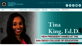 What Sdccd.edu website looked like in 2022 (2 years ago)
