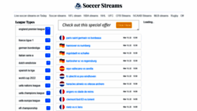 What Soccerstreams100.net website looked like in 2022 (2 years ago)