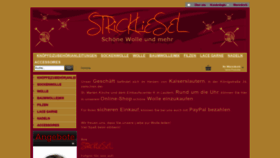 What Strickliesel-shop.com website looked like in 2022 (2 years ago)