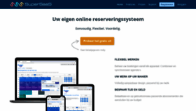What Supersaas.nl website looked like in 2022 (2 years ago)