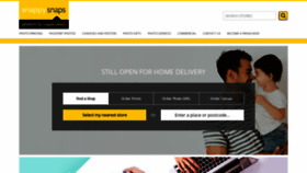 What Snappysnaps.co.uk website looked like in 2022 (3 years ago)