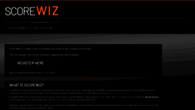What Scorewiz.eu website looked like in 2022 (4 years ago)