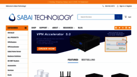 What Sabaitechnology.com website looked like in 2022 (2 years ago)