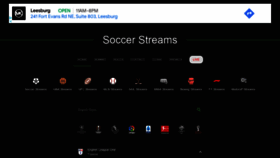 What Soccerstreams-100.com website looked like in 2022 (2 years ago)