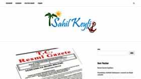 What Sahilkeyfi.com website looked like in 2022 (2 years ago)