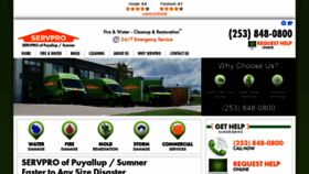 What Servpropuyallupsumner.com website looked like in 2022 (2 years ago)