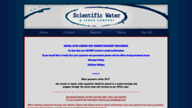 What Scientificwaterjax.com website looked like in 2022 (2 years ago)