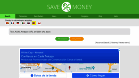 What Savemoney.es website looked like in 2022 (2 years ago)