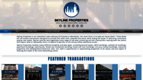 What Skylineprp.com website looked like in 2022 (2 years ago)