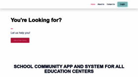 What School2me.com website looked like in 2022 (2 years ago)