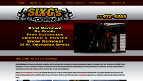 What Sixgsroofing.com website looked like in 2022 (2 years ago)
