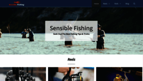 What Sensiblefishing.com website looked like in 2022 (2 years ago)