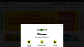 What Saveonfoods.com website looked like in 2022 (2 years ago)
