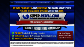 What Super-resell.com website looked like in 2022 (2 years ago)