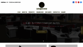 What Sanjeevani.global website looked like in 2022 (2 years ago)