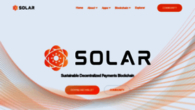 What Solar.org website looked like in 2022 (2 years ago)