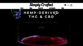 What Simplycraftedcbd.com website looked like in 2022 (2 years ago)