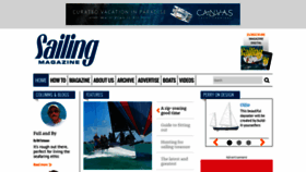 What Sailingmagazine.net website looked like in 2022 (2 years ago)