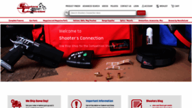 What Shootersconnectionstore.com website looked like in 2022 (2 years ago)