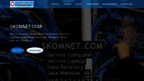 What Skomnet.com website looked like in 2022 (2 years ago)